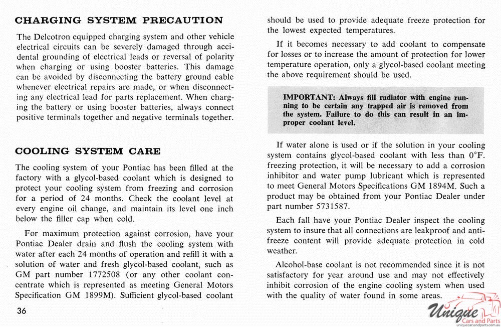1966 Pontiac Canadian Owners Manual Page 27